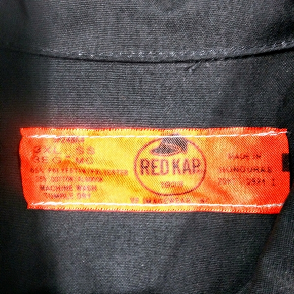 NWOT Red Kap Biker Short Sleeve Work Shirt Grey - Picture 7 of 8